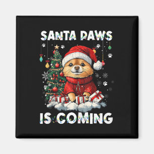 Pomeranian Christmas Tree Decorations Dog Lover Xm Magnet