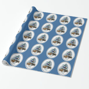 Pomeranian Christmas Wrapping Paper