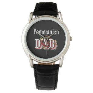 Pomeranian Dad Gifts Watch