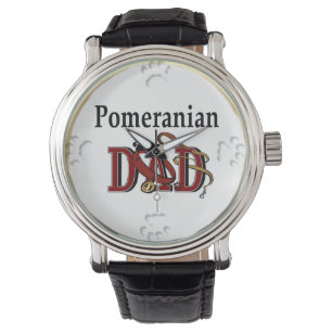 Pomeranian Dad Gifts Watch