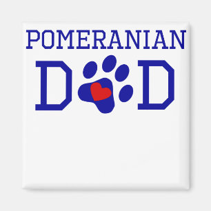 Pomeranian Dad Magnet