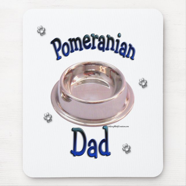 Pomeranian Dad Mouse Pad (Front)