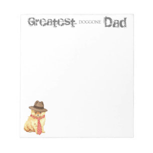Pomeranian Dad Notepad