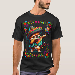 -Pomeranian dog Cinco De Mayo pet lover funny dog T-Shirt