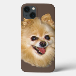 Pomeranian Dog Customisable iPhone 13 Case