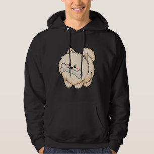 Pomeranian Dog Cute Fluffy Puppy Pet Lover Hoodie