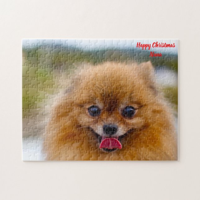 Pomeranian Dog. Jigsaw Puzzle (Horizontal)
