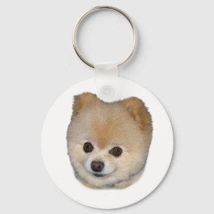 Pomeranian Dog  Keychain