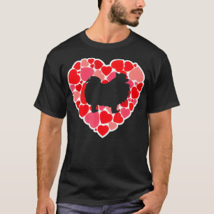Pomeranian Dog Lovers Funny Valentine's Day Pomera T-Shirt