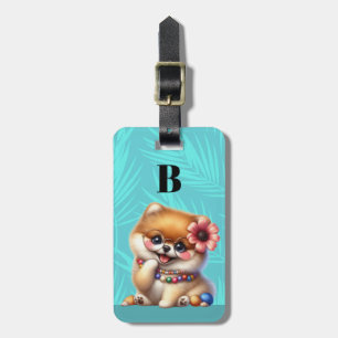 Pomeranian Dog Luggage Tags