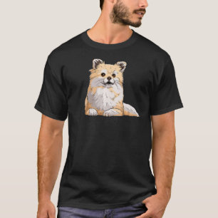 Pomeranian Dog Pom Puppy  Owner T-Shirt