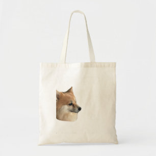 Pomeranian Dog Puppy Cute Pet Animal Poms Pommy Tote Bag