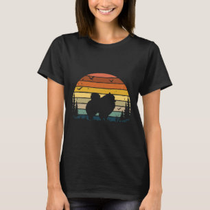Pomeranian Dog Retro Vintage T-Shirt