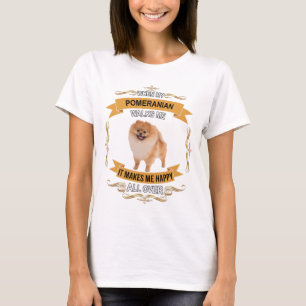 Pomeranian Dog T-Shirt for Women