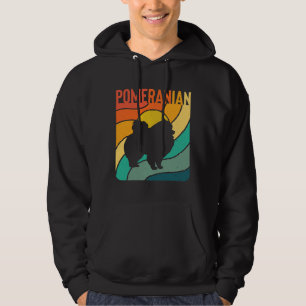 Pomeranian Dog Vintage Pet Lover Hoodie