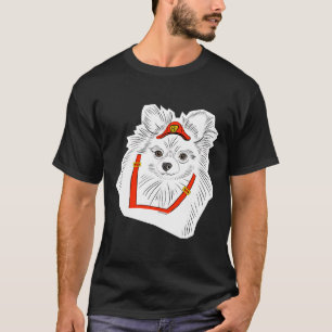 Pomeranian Fire Pup T-Shirt
