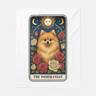 Pomeranian Fleece Blanket