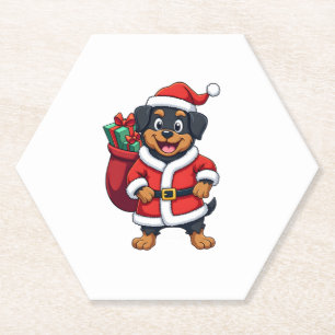 Pomeranian Gift Surprise Paper Coaster