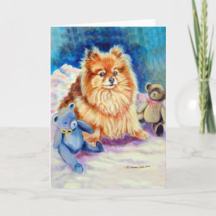 Pomeranian Greeting Cards