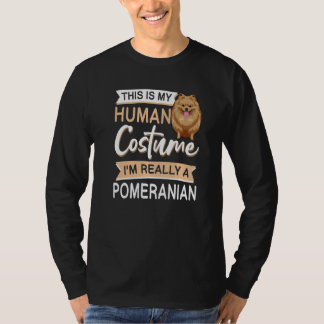 Pomeranian Halloween Dog Apparel For Pom Dog 1 T-Shirt