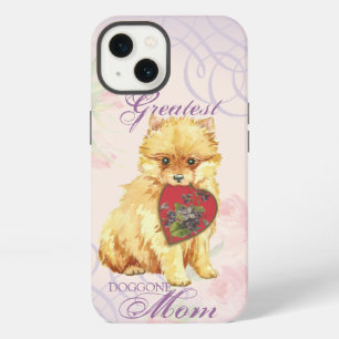 Pomeranian Heart Mum iPhone 13 Case