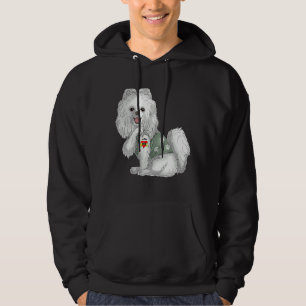 Pomeranian I Love Mum Tattoo Dog Funny Mother's D Hoodie