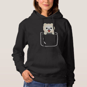 Pomeranian In Your Front Pocket Funny Dog Lover Hoodie