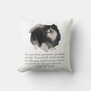Pomeranian Keepsake Female Cushion