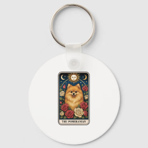 Pomeranian Key Ring