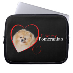 Pomeranian Laptop Sleeve