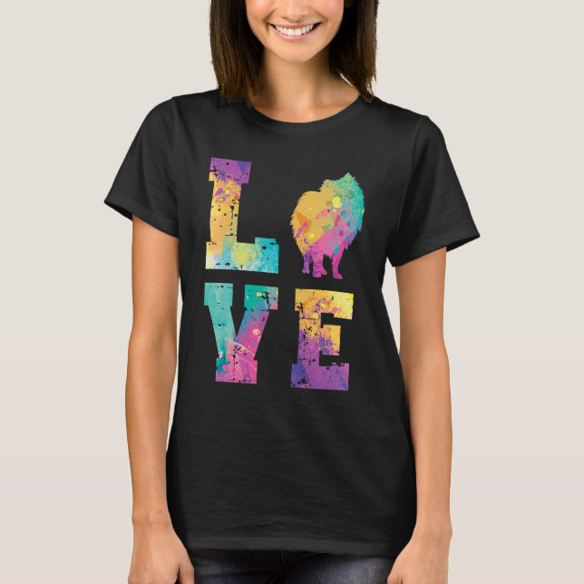 Pomeranian Love T-Shirt (Front)