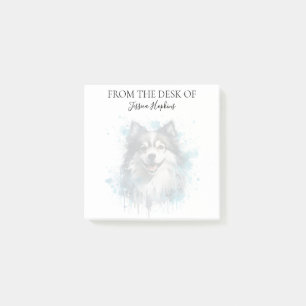 Pomeranian Lover Monogrammed Notes