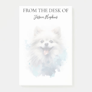 Pomeranian Lover Monogrammed Notes