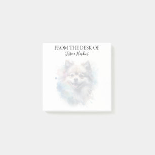 Pomeranian Lover Monogrammed Notes