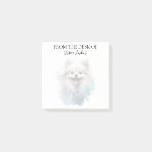 Pomeranian Lover Monogrammed Notes