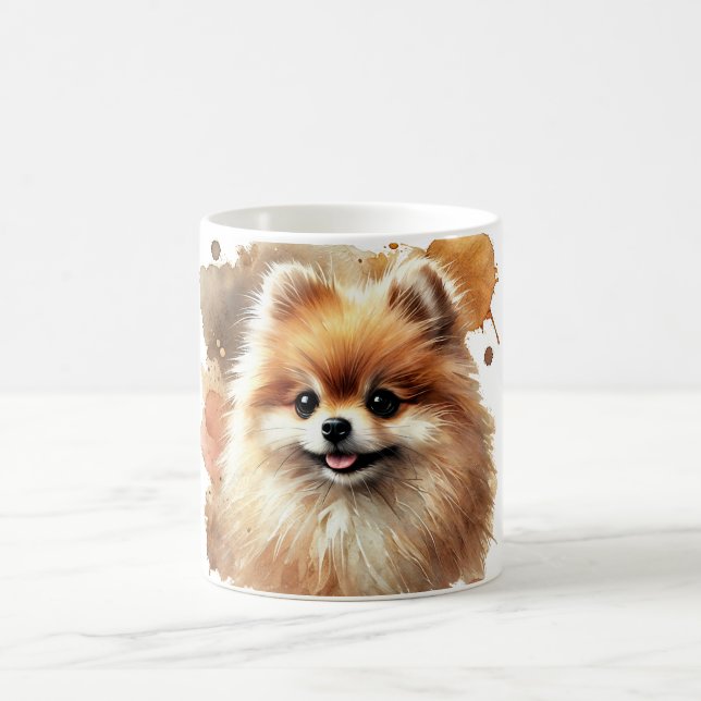 🐾 Pomeranian Lovers, This Mug is for You! 🐾 (Center)