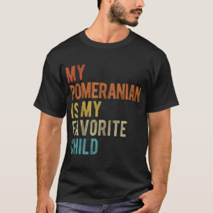 Pomeranian Mom Dad Dog Lover Funny Sarcastic Pet Q T-Shirt