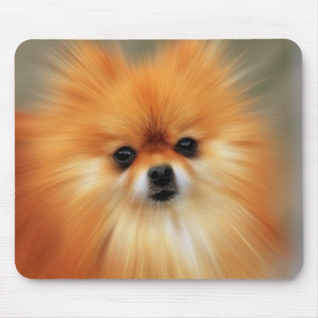 Pomeranian Mouse Pad (Front)