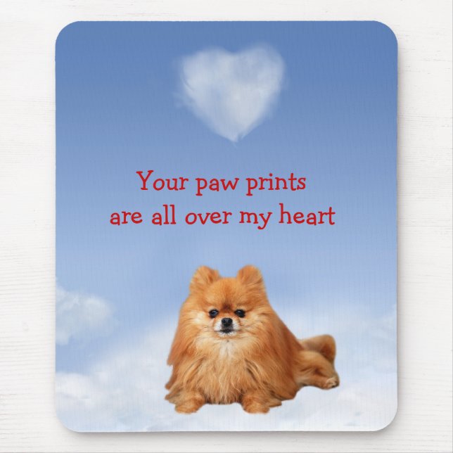 Pomeranian Mousepad (Front)