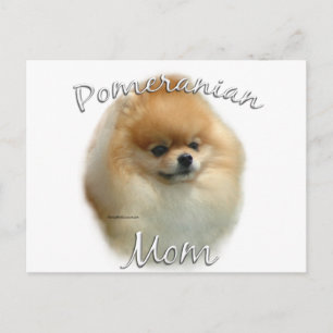 Pomeranian Mum 2 Postcard