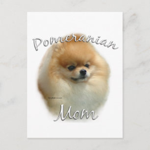 Pomeranian Mum 2 Postcard