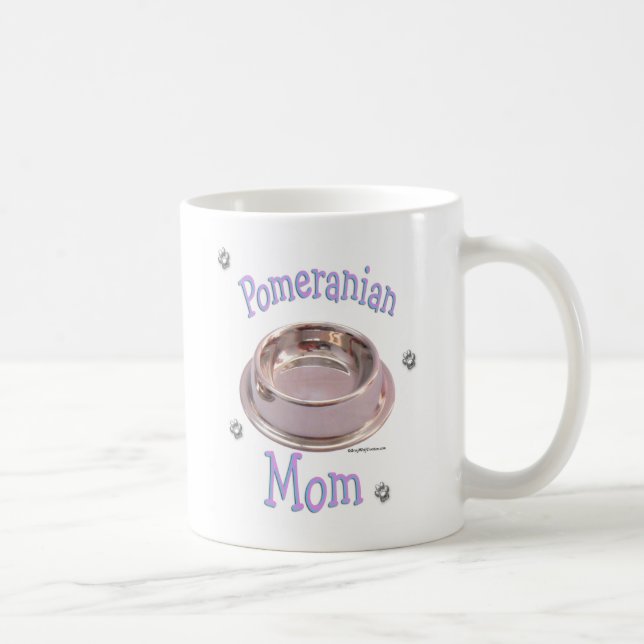 Pomeranian Mum Coffee Mug (Right)