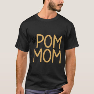 Pomeranian Mum Digital Art T-Shirt