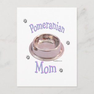 Pomeranian Mum Postcard