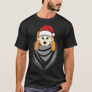Pomeranian Pocket Christmas T-Shirt