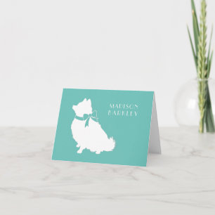 Pomeranian Pom Dog Puppy Note Card
