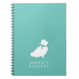 Pomeranian Pom Dog Puppy Notebook