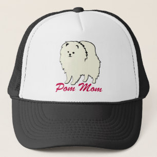 Pomeranian Pom Mum Trucker Hat