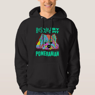 Pomeranian Pomeranians Terrier Rescued By My Puppy Hoodie