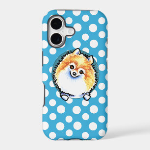 Pomeranian Pretty Polka Dots